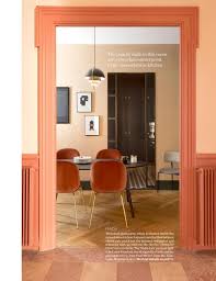 Peach Color Dining Room Living Room Colors Room Colors Interior Design