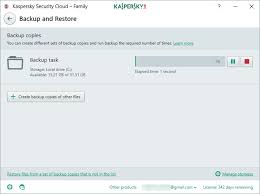 Backup And Restore In Kaspersky Security Cloud