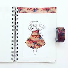Visit Https Www Etsy Com Shop Craftplanets For Unique And Cute Washi Tapes Tape Art Kawaii Drawings Art Sketches