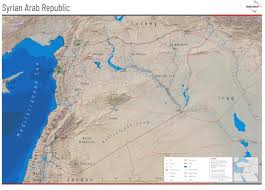 Syria map by googlemaps engine: Syria Topographic Map Immap