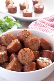 Jun 30, 2018 · top 20 aidells chicken apple sausage is among my favorite points to prepare with. Chicken Apple Sausage Bites With Maple Glaze