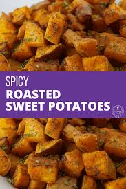 Spicy Roasted Sweet Potatoes Serenity Food Recipe Roasted Sweet Potatoes Spicy Roasted Sweet Potato