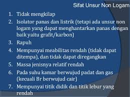 Kuningan (paduan fasa tunggal dari tembaga dan seng), perunggu. Materi Pembelajaran Unsur Logam Dan Non Logam