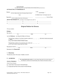divorce papers texas fill online printable fillable blank pdffiller