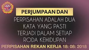 Penyampaian ucapan perpisahan atau serangkaian kata perpisahan juga bisa diucapkan secara langsung pada orang yang bersangkutan. Kata Kata Perpisahan Sahabat Kerja