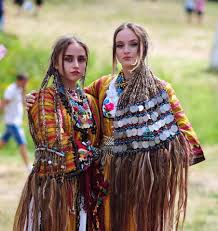 Even today, they are worn on festive occasions or. Traditional Hairstyles From The Pomak Village Of Startsevo In The Smolyan Region By Anika And Karo Traditional Hairstyle Traditional Gowns Traditional Fashion