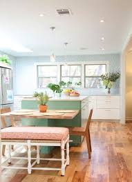 30 Kitchen Islands With Tables A Simple But Very Clever Combo Small Kitchen Tables Kitchen Island Table Combination Kitchen Island Table