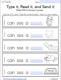 Cvc words (and more) for short a. Free Fillable Cvc Words Worksheet For Distance Learning Try Me Madebyteachers Cvc Words Cvc Words Worksheets Cvc Words Kindergarten