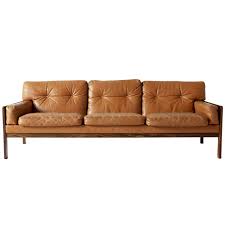 Danish Rosewood And Cognac Leather Tufted Sofa Best Leather Sofa Vintage Leather Sofa Vintage Sofa