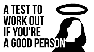 A Test to Work Out if You're a Good Person - YouTube