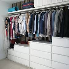 Walk In Closet Malm Diy Begehbarer Kleiderschrank Ikea Kleiderschrank Offener Kleiderschrank Ikea