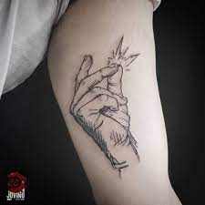 Oh Snap Hand Line Work Tattoo Tattoos Line Work Tattoo Arm Tattoo