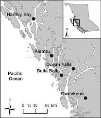 On the east and west coasts canada's national symbols are influenced by natural, historical, and indigenous sources. Communities In Coastal British Columbia Where Dog Clinics Were Held In Download Scientific Diagram