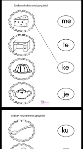 Maybe you would like to learn more about one of these? Lembaran Kerja Kvkv Suku Kata Terbuka Bahan Prasekolah Facebook