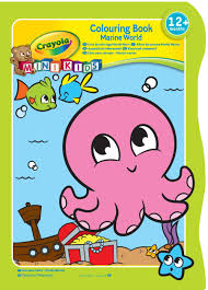 4.8 out of 5 stars. Crayola Minikids Coloring Book Underwater World 30 5 Cm Twm Tom Wholesale Management