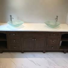 Add style and functionality to your bathroom with a bathroom vanity. London Granite Home Page