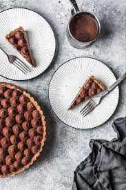 Chocolate Coffee Mascarpone Tart The Floured Table Recipe Sweet Recipes Tart Recipes Yummy Desserts Easy