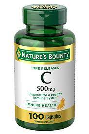 Humans, unlike most animals, are unable to synthesize vitamin c endogenously, so it is an essential dietary component  1 . Amazon Com Nature S Bounty Vitamin C By Nature S Bounty For Immune Support Vitamin C Is A Leading Leading Vitamin For Immune Support 500mg Capsules White 500 Mg 100 Count Pack Of 1