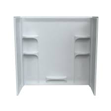 The company is headquartered in incorporated cobb county, georgia, with an atlanta mailing address. American Standard Ovation 30 In X 60 In X 58 In 3 Piece Direct To Stud Tub Surround In Arctic White 3060bw1 011 The Home Depot