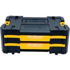 TSTAK IV 7-inch Stackable 18-Compartment Double Shallow Drawer Small Parts & Tool Storage Organizer DWST17804 DEWALT