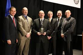 The National Fusion Center Association Honor's DPS' Stephen Gilley