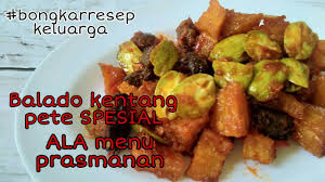 Untuk bumbu telur balado, bisa dihaluskan atau digiling kasar, sesuai selera. Balado Kentang Ala Prasmanan Hajatan Youtube