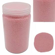 Serves as a beautiful accent for table centerpieces, candle bowls, floral. Pink Decorative Sand Wedding Vase Craft Pot Decoration Art Coloured