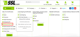 Wildcard ssl certificates cover all of a domain name's subdomains. Bestellen Sie Ein Wildcard Ssl Zertifikat Ssl Com