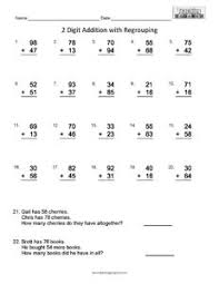Preview images of the first and second (if there is one) pages are shown. Advanced Addition Teaching Squared