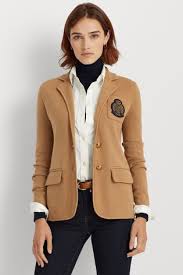 $300 obo make an offer. Buy Lauren Ralph Lauren Camel Crest Logo Jersey Alvarta Blazer From Next Turkey
