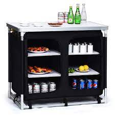 Maybe you would like to learn more about one of these? Giantex Camping Cook Table Kitchen Station With Storage Organizer And Carrying Bag For Bbq Party Picnics Backyards And Tailgating Portable Outdoor Aluminum Cooking Bbq Table Buy Online In Nicaragua At Desertcart Ni Productid