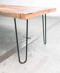 Metal table legs for custom furniture project. Homepage Hairpins Co Za