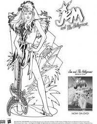 Jem Coloring Page 2 Jem And The Holograms Coloring Pages Hologram Colors