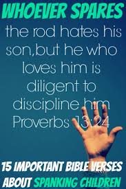 15 Important Bible Verses About Spanking Children