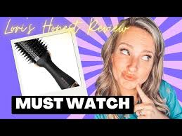 FoxyBae Rose Gold Blow Dryer Brush (review)