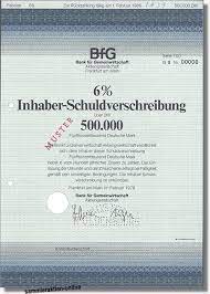 Die bank für gemeinwirtschaft (bfg), hervorgegangen aus den deutschen gemeinwirtschaftsbanken, war ein kreditinstitut, das im jahr 2000 in der seb ag aufgegangen ist. Bfg Bank Fur Gemeinwirtschaft Ag Seltene Blankoversion B Riesiger Nennwert B