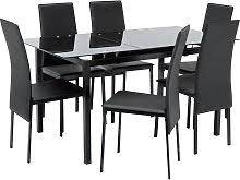 Maybe you would like to learn more about one of these? Glass Dining Table And 6 Chairs Shop Online And Save Up To 58 Uk Lionshome