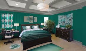 Create a monochromatic aesthetic by choosing blankets, pillows and curtains in complementary neutral hues such as grey, beige, tan and brown. Teal Bedroom Ideas Visionbedding