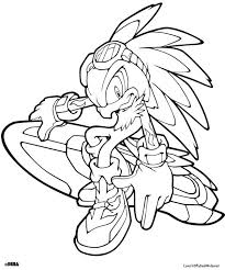 Sonic boom coloring pages elegant sticks for. Sonic And Friends Coloring Pages