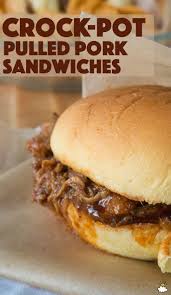 Throw Brown Sugar And Pork In The Crock Pot Then Cook Until The Meat Starts To Fall Apart Recipe Crockpot Pulled Pork Superbowl Party Food Healthy Superbowl Snacks