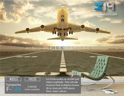 Fotomural Avion Aeropuerto Ciudad Transportes Tapiz Mural Decoracion De Muros Y Superficies Lisas Vini Avion Despegando Fondos De Aviones Boletos De Avion