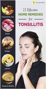 23 Home Remedies For Tonsillitis Relief Tips Tonsilitis Remedy Natural Headache Remedies Cold Home Remedies