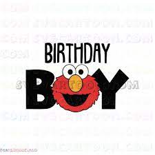 Check spelling or type a new query. Elmo Birthday Boy Sesame Street Svg Dxf Eps Pdf Png