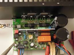 The schematic for this 50 watt audio amplifier has a few stages. Q Watt Simple Audio Power Amplifier 110656 Elektor Magazine
