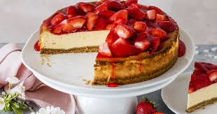 Kasekuchen Mit Erdbeeren Schnell Leicht Mit Keksboden Die Besten Backrezepte Mit Gelinggarantie Rezept Einfach Backen Backrezepte Kasekuchen Mit Keksboden