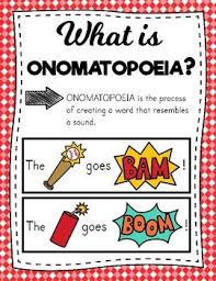 Figurative Language Onomatopoeia For Beginners Figurative