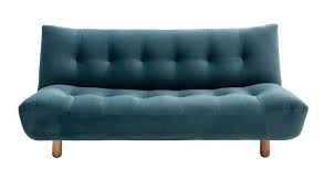 A treat for the eyes, the hands and the tush. Buy Habitat Kota 3 Seater Velvet Sofa Bed Teal Sofabeds Habitat