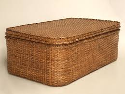Awesome Tommy Bahama Style Rattan Coffee Table Trunk W Tray Rattan Coffee Table Coffee Table Cover Coffee Table Design