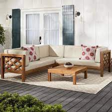 Find new outdoor furniture for your home at joss & main. Wood Patio Furniture Outdoors The Home Depot