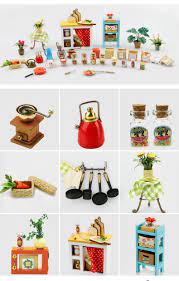 Diy Kit Doll House Miniatrue Art Handmade Craft 1 24 Handmade Crafts Diy Kits Dollhouse Decor